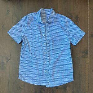 Like New Boys Vineyard Vines Blue Button Down size L (16)